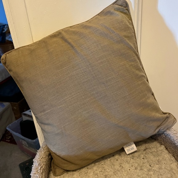 Happy Chic by Jonathan Adler Yellow, Beaded Pillow Approx 17”x17”, polyfill - Picture 10 of 15